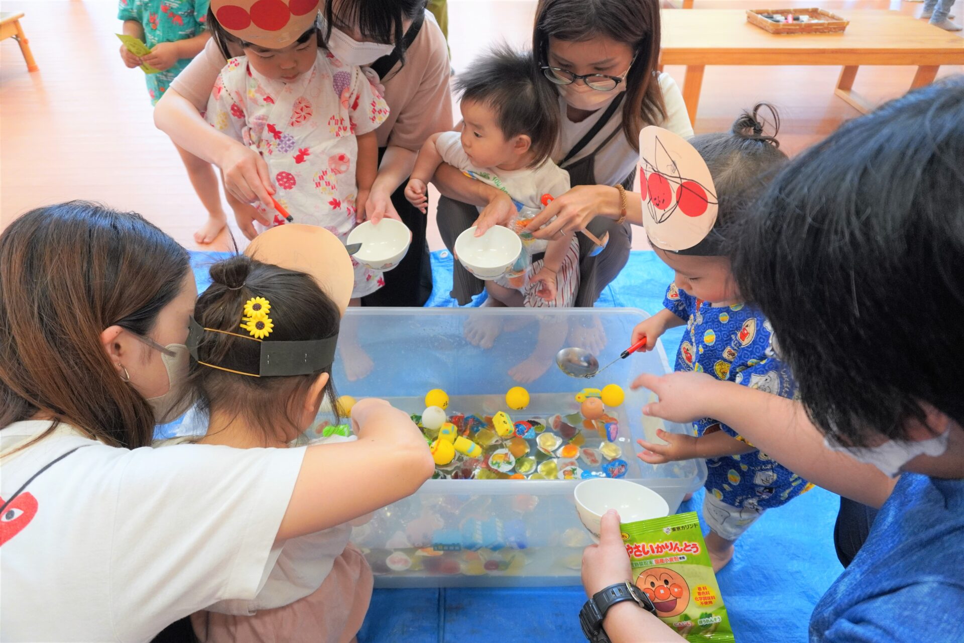 夏祭り（にこぴよちゃん）｜まどか幼稚園